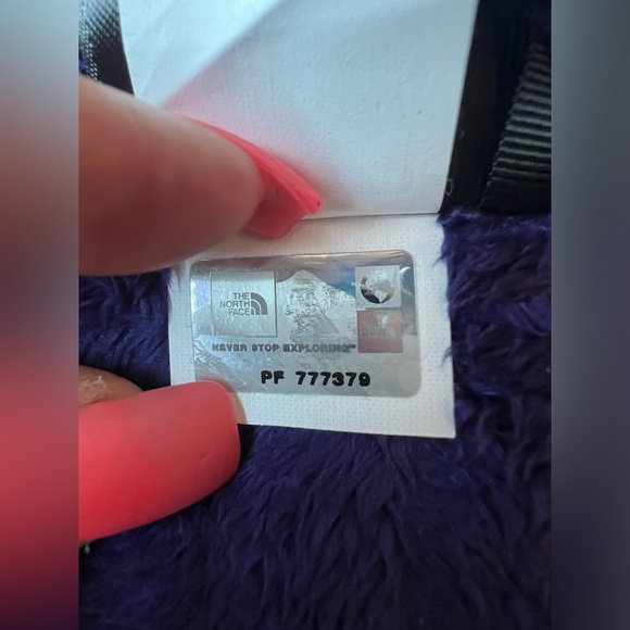 THE NORTH FACE Purple Mod-Osito Fleece Zip Jacket - Picture 3 of 11